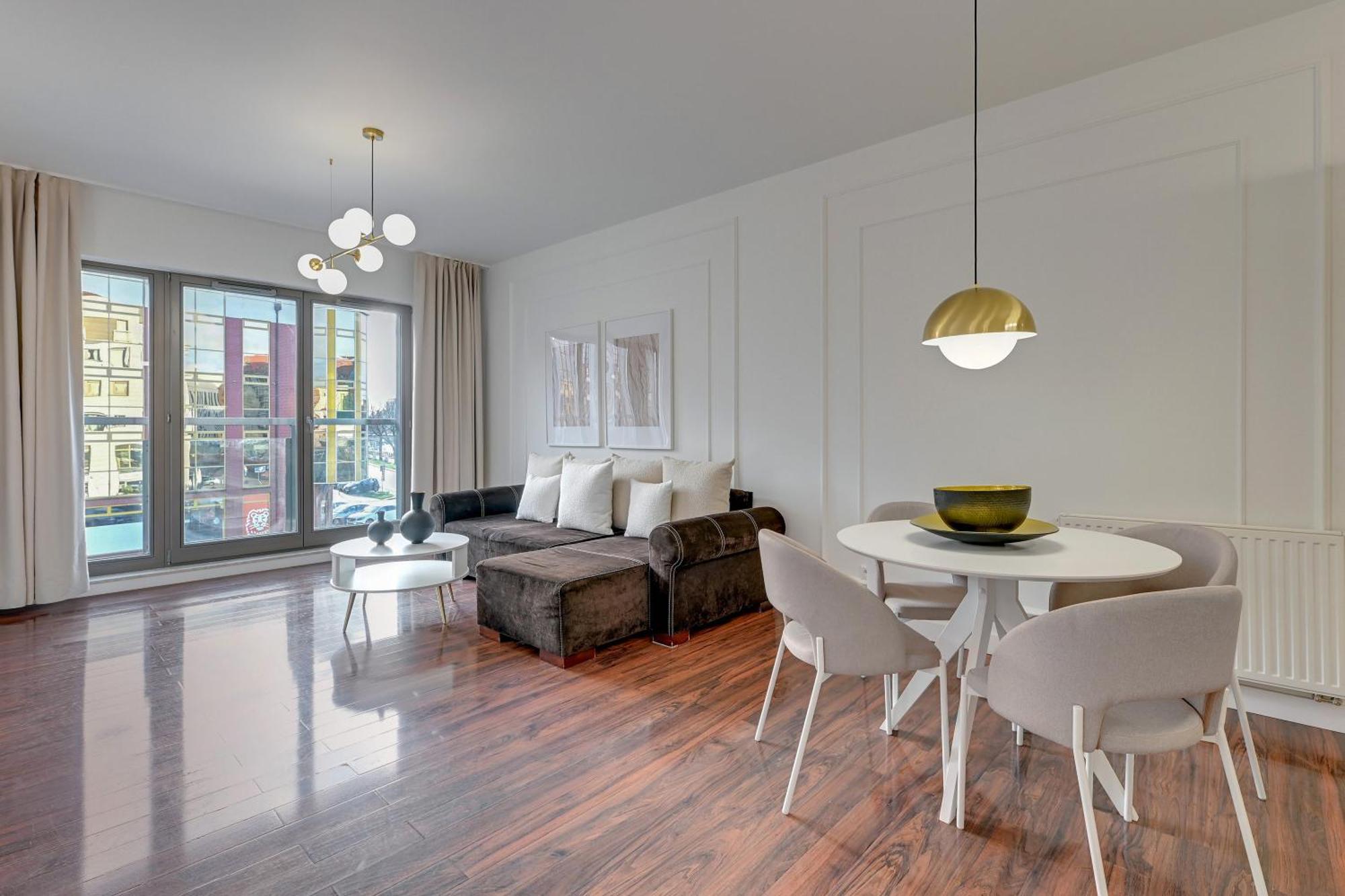Waterlane Riverside Spa, Pool & Gym By Downtown Apartments Danzica Esterno foto